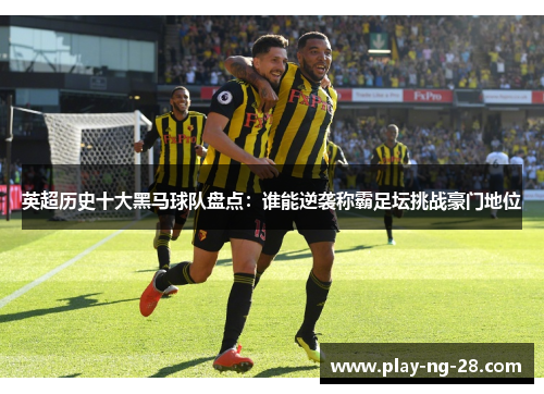 英超历史十大黑马球队盘点:谁能逆袭称霸足坛挑战豪门地位 英超历史十大黑马球队盘点:谁能逆袭称霸足坛挑战豪门地位