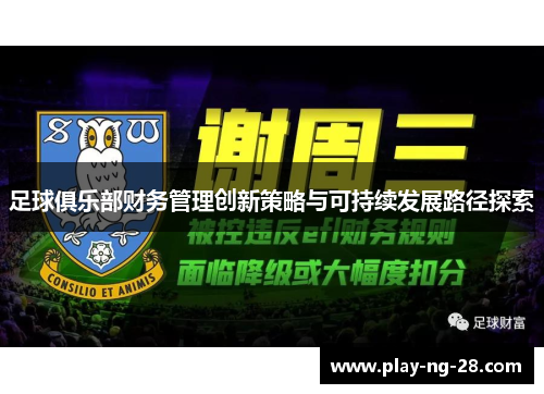 足球俱乐部财务管理创新策略与可持续发展路径探索 足球俱乐部财务管理创新策略与可持续发展路径探索